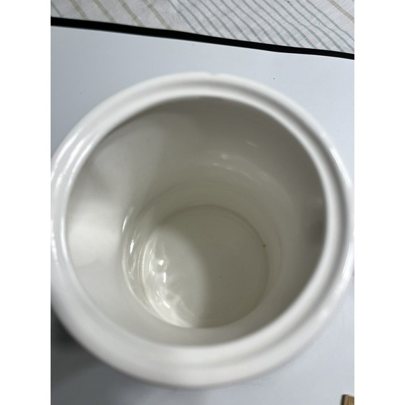 Vtg National Potteries LILAC TIME Bedford Ohio Juicer Pitcher & 5 Juice Glasses - Picture 12 of 16